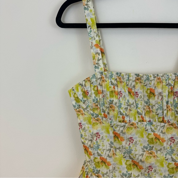 Astr the Label Floral Milkmaid Mini Dress Size Small - Picture 4 of 7